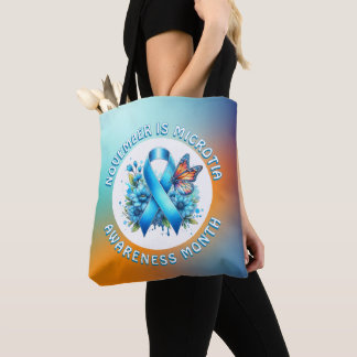 Bolsa Tote November is Microtia Awareness Month and Day