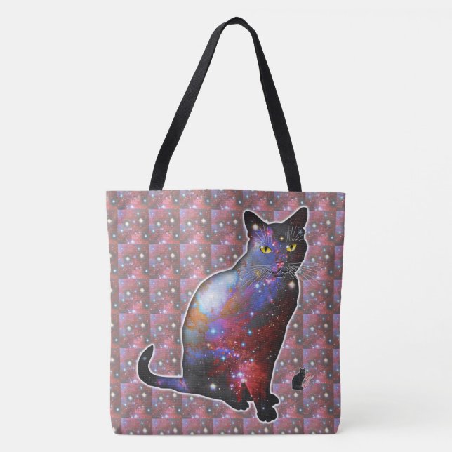Bolsa Tote Novo Espaço Em Gato (Frente)