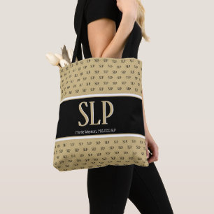 Bolsa Tote NOVO! Olhar Cativante! Patologista da fala persona