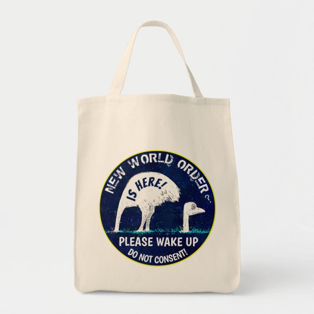 Bolsa Tote Novo saco de pedido mundial (Frente)