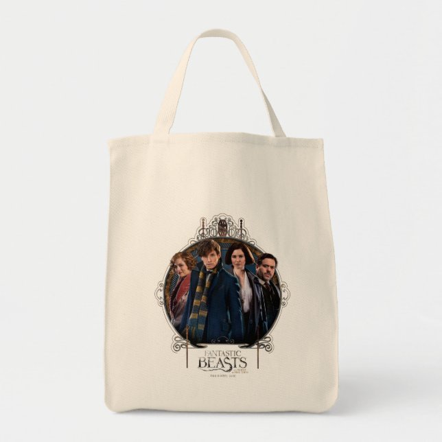 Bolsa Tote NOWT SCAMANDER™ e Arte da Empresa Quadro Nouveau (Frente)