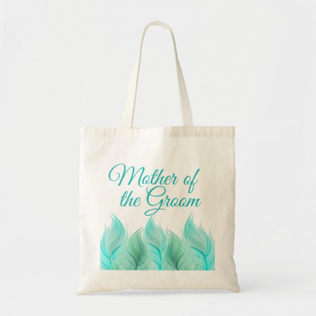Bolsa Tote Nozes de Aquarela Mãe do Groom (Frente)