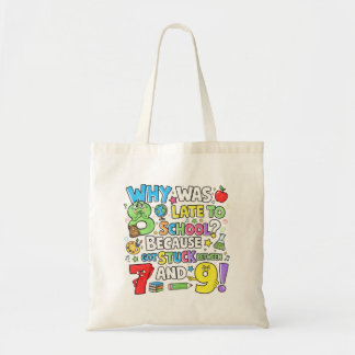 Bolsa Tote Number Day Tote Bag | Funny Maths Numbers