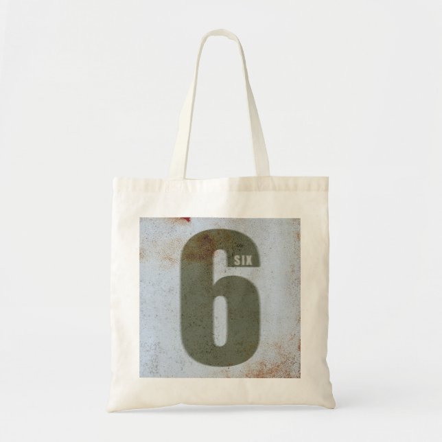 Bolsa Tote number tote bag-6 (Frente)