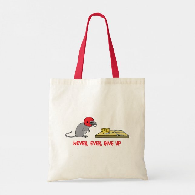 Bolsa Tote Nunca desista (Verso)