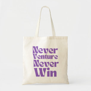 Bolsa Tote Nunca Empreender Nunca Ganhar