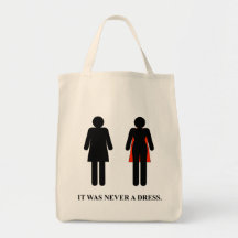 Nunca foi um vestido - Tote Bag