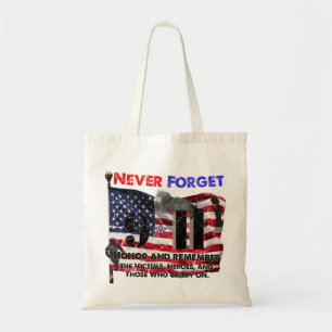 Bolsa Tote Nunca se esqueça do 11 de setembro