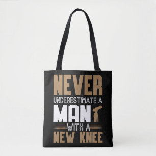 Bolsa Tote Nunca Subestime Um Homem Com Novo Substituto Do Jo