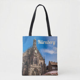 Bolsa Tote Nuremberg Hauptmarkt Nürnberg Bavaria Alemanha