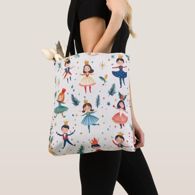 Bolsa Tote Nutcracker Ballet Christmas Gift for Ballet Lovers (Close Up)