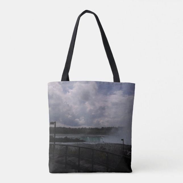 Bolsa Tote Nuvens e Nevoeiro  (Verso)
