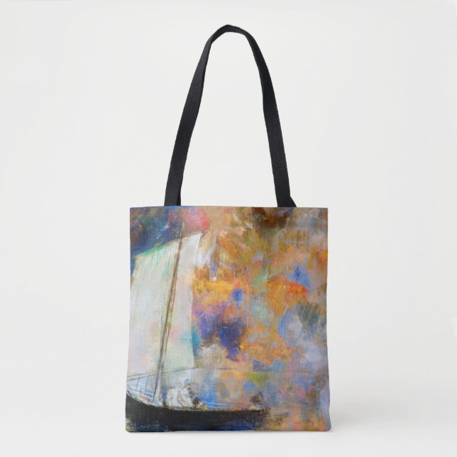 Bolsa Tote Nuvens Flores, Redon (Frente)