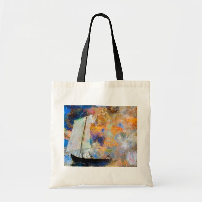 Bolsa Tote Nuvens Flores, Redon (Frente)