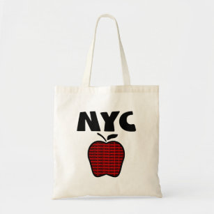 Bolsa Tote NYC - Apple grande com todas as 5 cidades