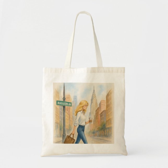 Bolsa Tote NYC Girl on UES (Frente)