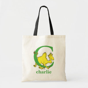 Bolsa Tote O ABC do Dr. Seuss: Letra C - Verde Adicione seu