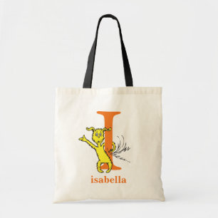 Bolsa Tote O ABC do Dr. Seuss: Letra I - Laranja Adicione s