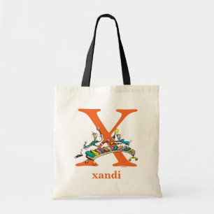 Bolsa Tote O ABC do Dr. Seuss: Letra X - Laranja Adicione S