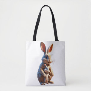 Bolsa Tote O Abraço Aconchegante de uma Mãe: Camiseta Família