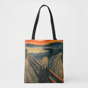 Bolsa Tote O Abstrato de Arte Moderna do Gritar Munch