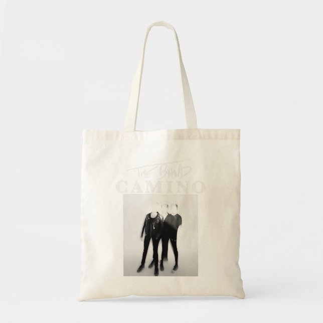 Bolsa Tote O adesivo da Banda da Merch da Banda (Frente)
