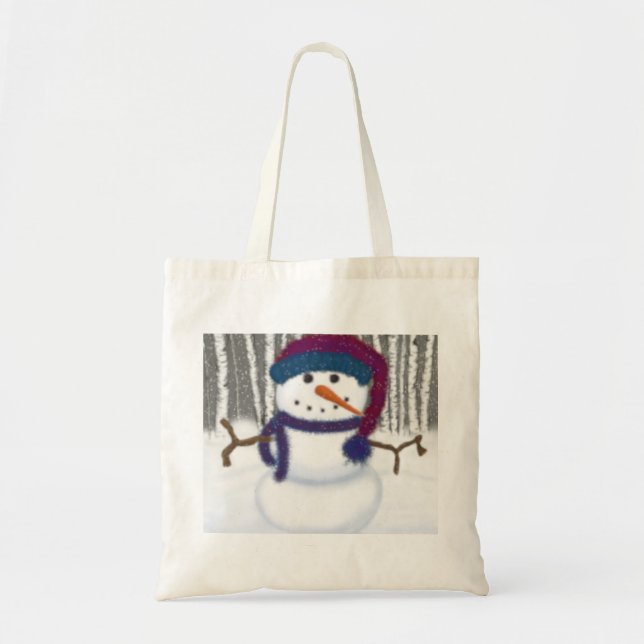 Bolsa Tote O Adorável Puffy O Neve (Frente)