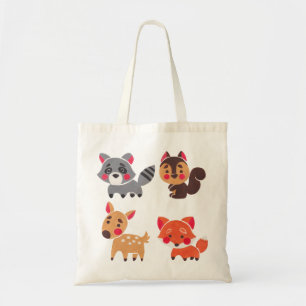 Bolsa Tote O amigo feliz da floresta