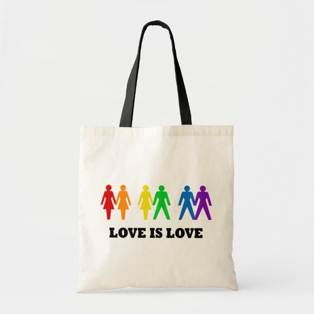 Bolsa Tote O amor é amor (Frente)