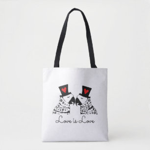 Bolsa Tote O Amor É O Gay