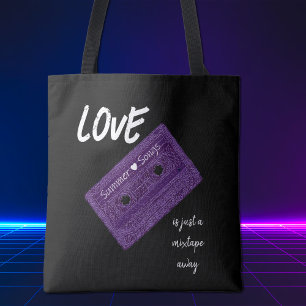 Bolsa Tote O amor está a apenas uma mixtape de distância