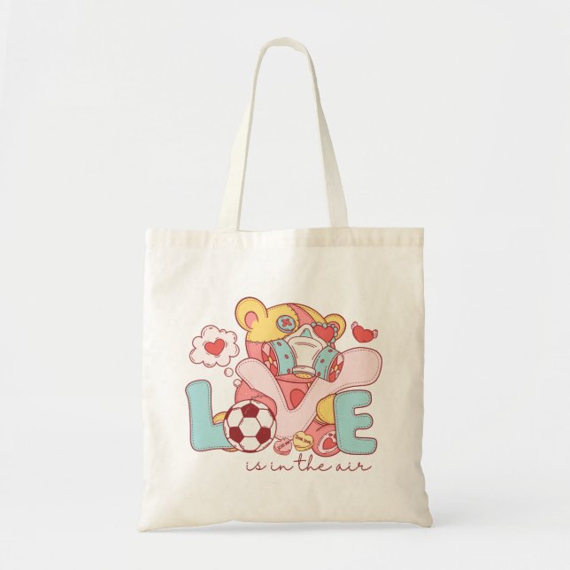 Bolsa Tote O amor está no ar (Frente)