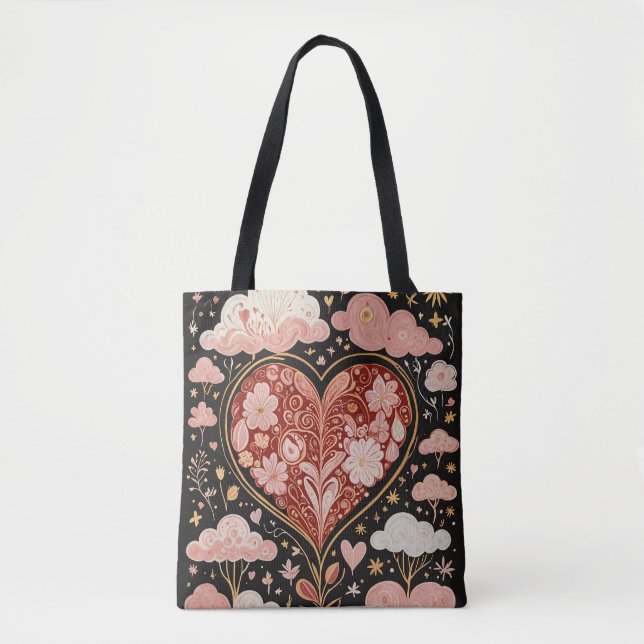 Bolsa Tote O amor está no ar (Frente)