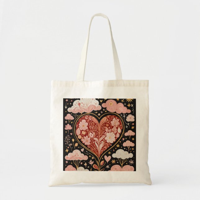 Bolsa Tote O amor está no ar (Frente)