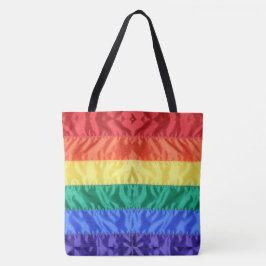 Bolsa Tote O amor LGBTQ LGBT Orgulho gay do Arco-Íris é amor