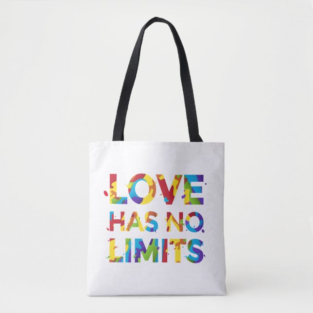 Bolsa Tote O Amor Não Tem Limites (Frente)