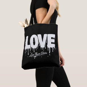 Bolsa Tote O Amor Nunca Seca