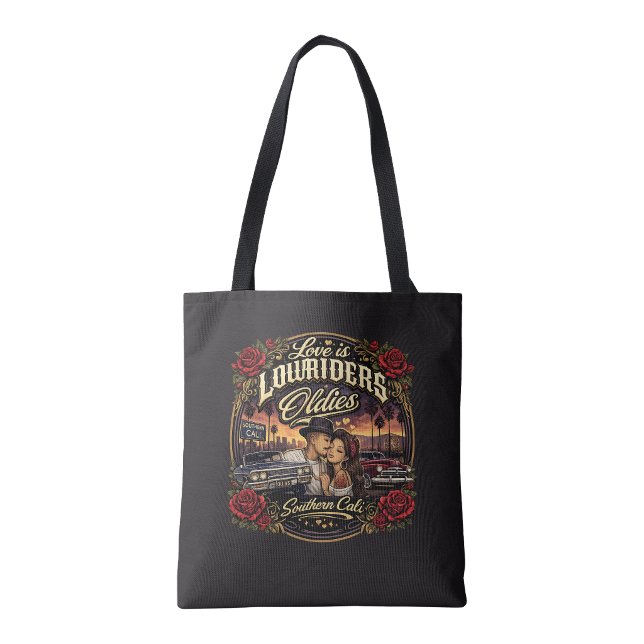 Bolsa Tote O amor são Lowriders e Oldies (Love is Lowriders and Oldies Tote Bag)