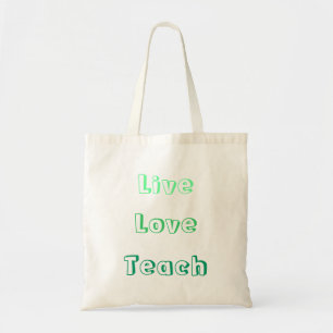 Bolsa Tote O amor vivo ensina