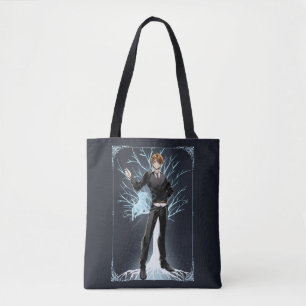 Bolsa Tote O anime Ron Weasley Jack Russell Terrier Patronus