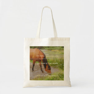Bolsa Tote O ano do Cavalo, 2026