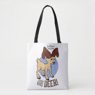 Bolsa Tote O ANO SEM SANTA CLAUS™ Vixen "Oh Deer"