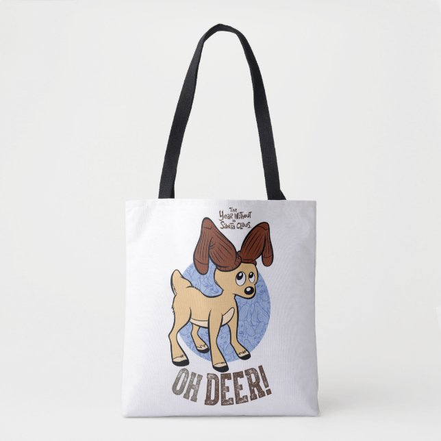Bolsa Tote O ANO SEM SANTA CLAUS™ | Vixen "Oh Deer" (Frente)
