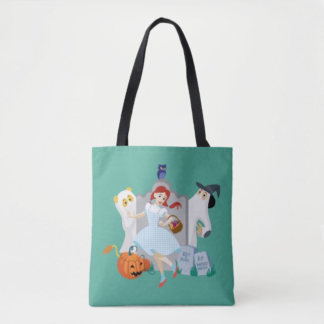 Bolsa Tote O Assistente De Oz™ | Dorothy Halloween Happy Danc (Frente)