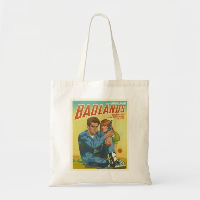 Bolsa Tote O Ator Badlands Melhor Para A Ilustração Do Filme  (Frente)