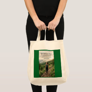 Bolsa Tote O Autoaprimoramento É uma Jornada Não um Destino