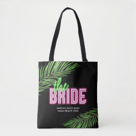 Bolsa Tote O Bach Tropical Verde-Rosa