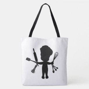 Bolsa Tote O Baker Dispara Seus Utensílios / Ferramentas Azul