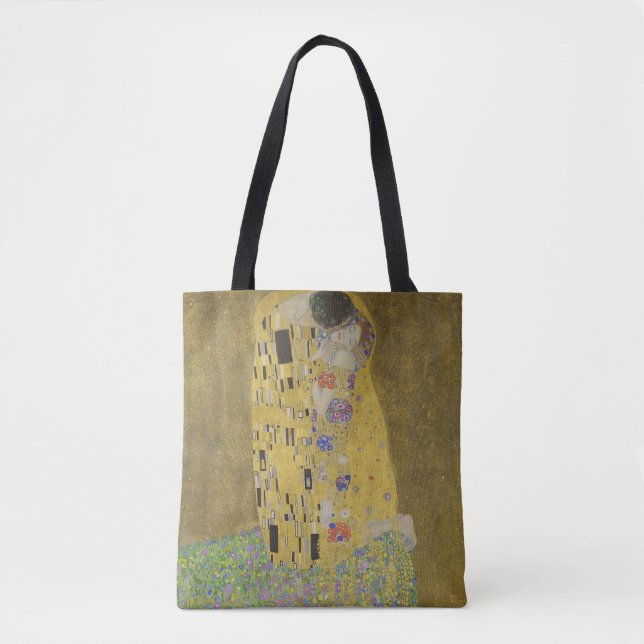 Bolsa Tote O Beijo de Gustav Klimt (Frente)