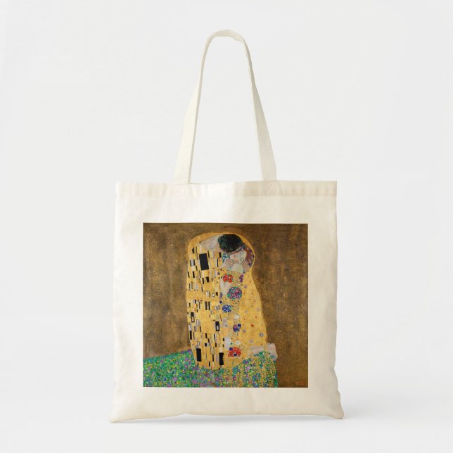 Bolsa Tote O Beijo de Gustav Klimt (Frente)